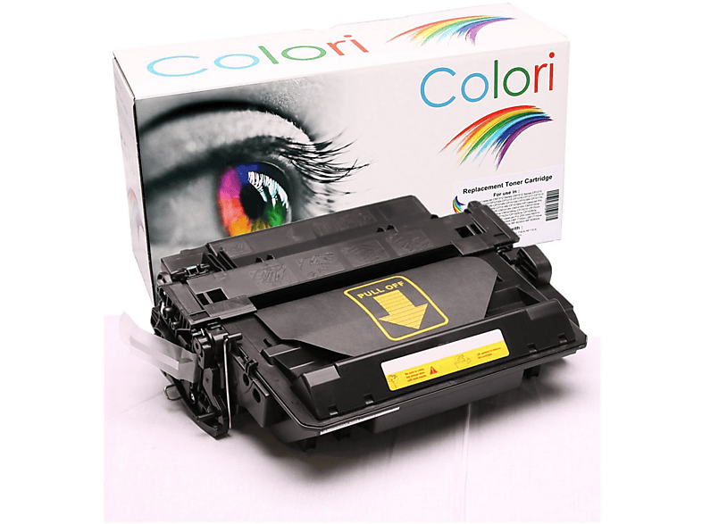 COLORI Kompatibler 55X 724H) CE255A CE255X (55A 724 Toner BLACK