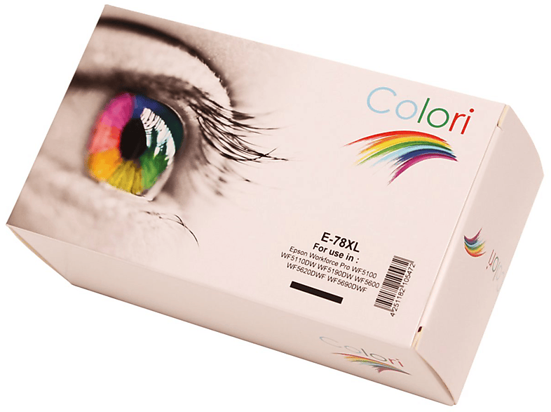COLORI Tinte BLACK Kompatible (C13T789140)