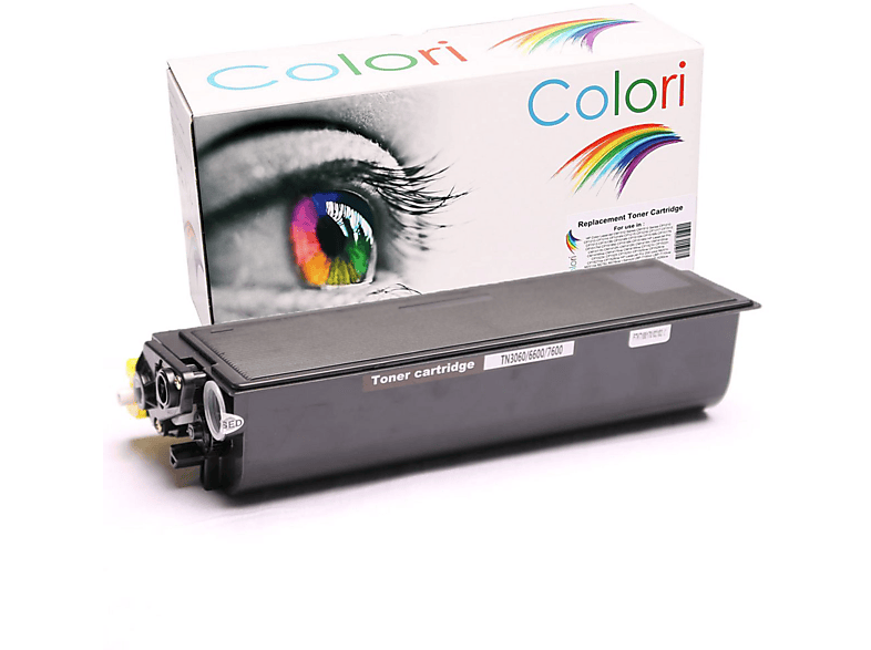 COLORI Kompatibler Toner BLACK (TN-3060 TN-7600) TN-6600