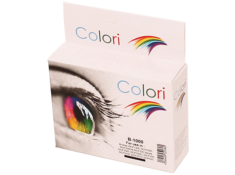 COLORI Kompatible BLACK LC-1000BK) Tinte (LC-970BK