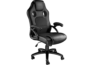 TECTAKE Bürostuhl Tyson Gaming Stuhl, schwarz