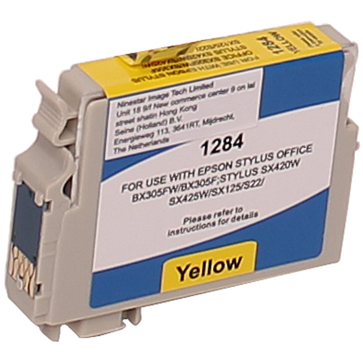 YELLOW ABC Tinte T1284 Kompatible Yellow) (C13T12844010