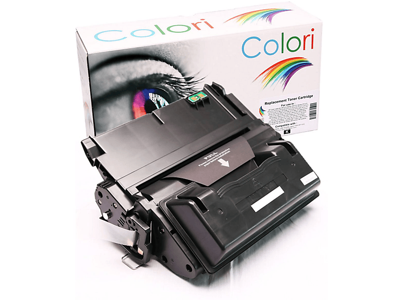 COLORI Kompatibler Toner BLACK (38A Q1338A 39A 42A 42X Q5942X Q5942A 45A Q5945A) Q1339A