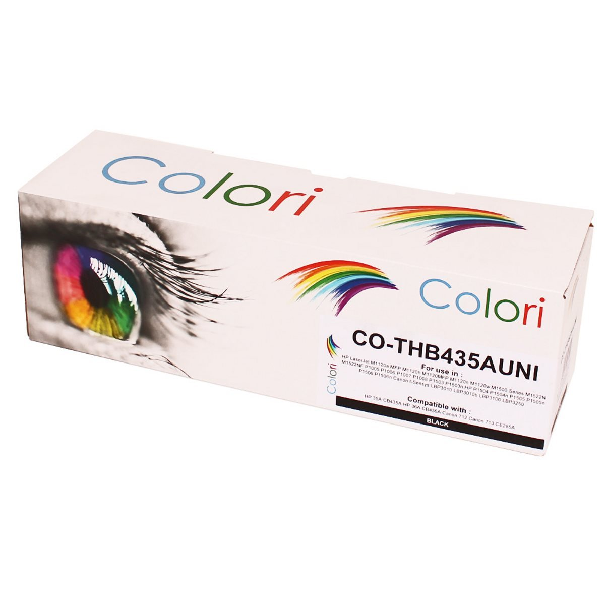 COLORI 36A CB436A CE285A) BLACK 712 (35A 713 CB435A Toner Kompatibler