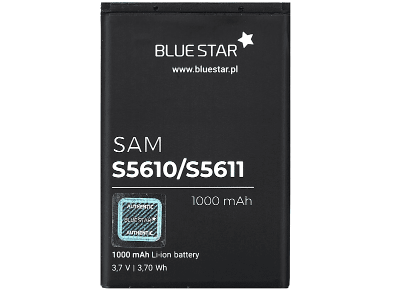 S5611 L700 S5610 / für Akku / Handyakku / S5620 / Li-Ion Samsung S5260 BLUESTAR