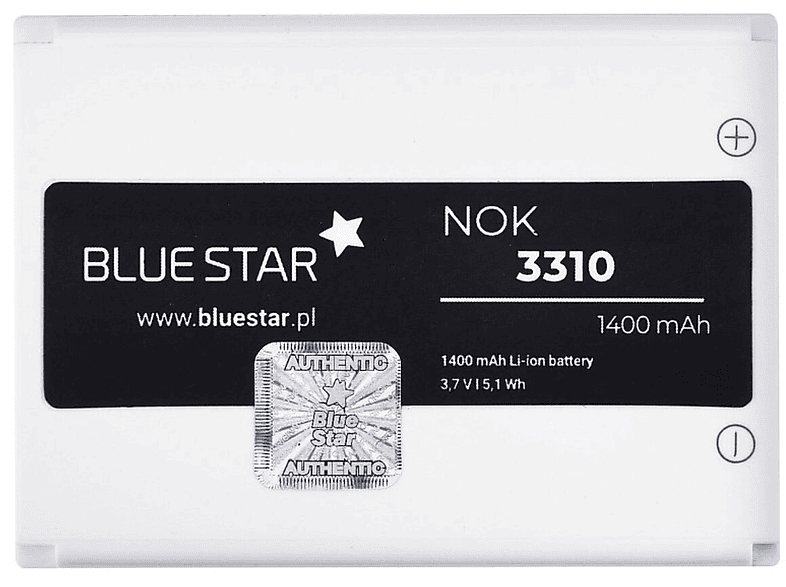 BLUESTAR Akku 3310 / für 3510 3510i Li-Ion / Nokia Handyakku / 3330