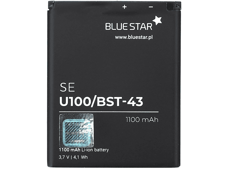 Yari Li-Ion Akku Handyakku für Sony Ericsson BLUESTAR U100