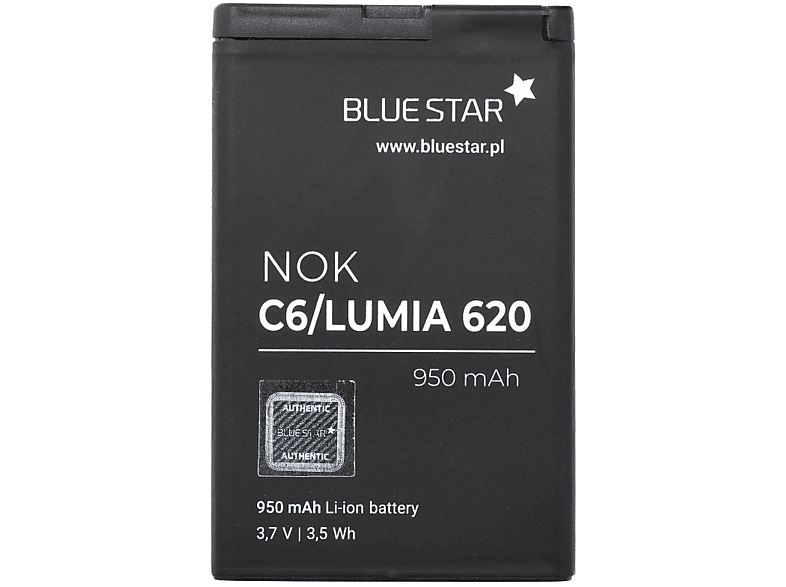 BLUESTAR Akku für Nokia Lumia Handyakku 620 Li-Ion