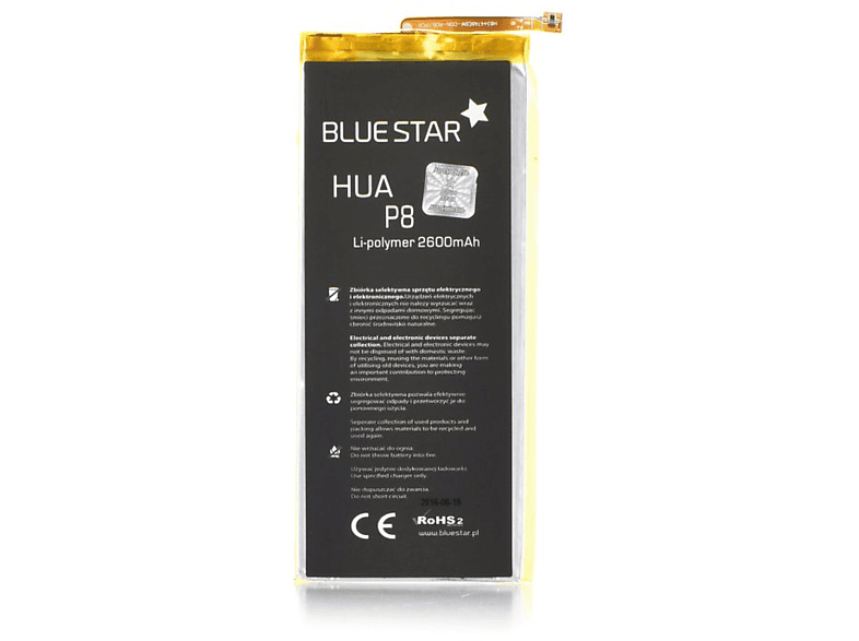 BLUESTAR Akku für Huawei Li-Ion Handyakku P8 HB3447A9EBW