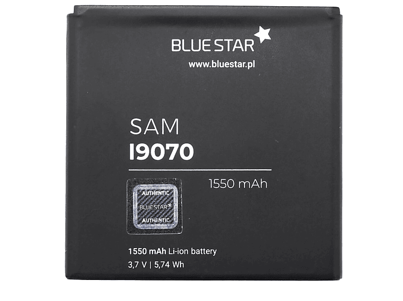 S Advance Akku Galaxy BLUESTAR für Samsung Li-Ion Handyakku I9070