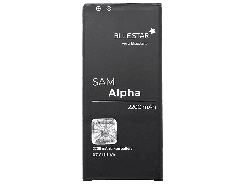 BLUESTAR Akku für Samsung Galaxy Alpha Li-Ion Handyakku