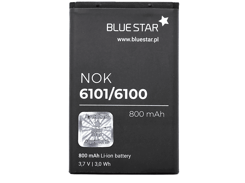 BLUESTAR Akku für Nokia 6100 / Handyakku / / 1661 Li-Ion / 6131 7270 / 6300 6101
