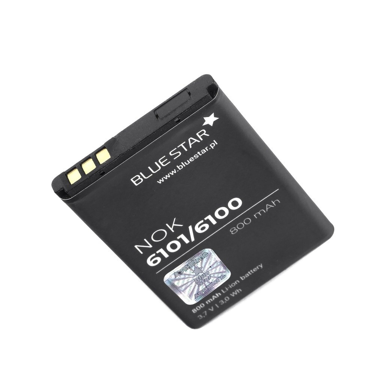 1661 6100 7270 BLUESTAR / 6131 Akku 6101 / Handyakku / Nokia für 6300 / Li-Ion /