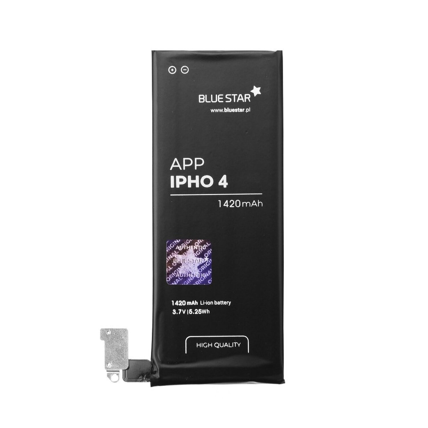 BLUESTAR Akku für Apple iPhone Li-Ion Handyakku 4