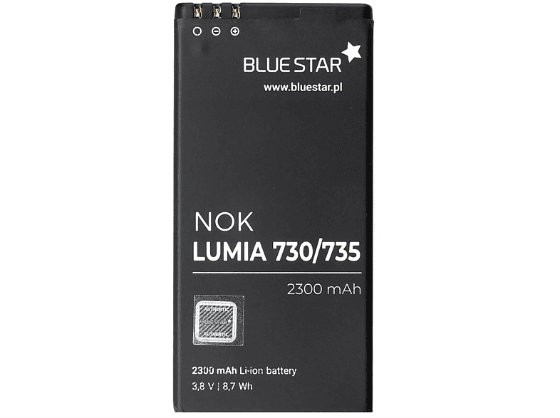BLUESTAR Akku für Nokia Lumia 730 Li-Ion Handyakku
