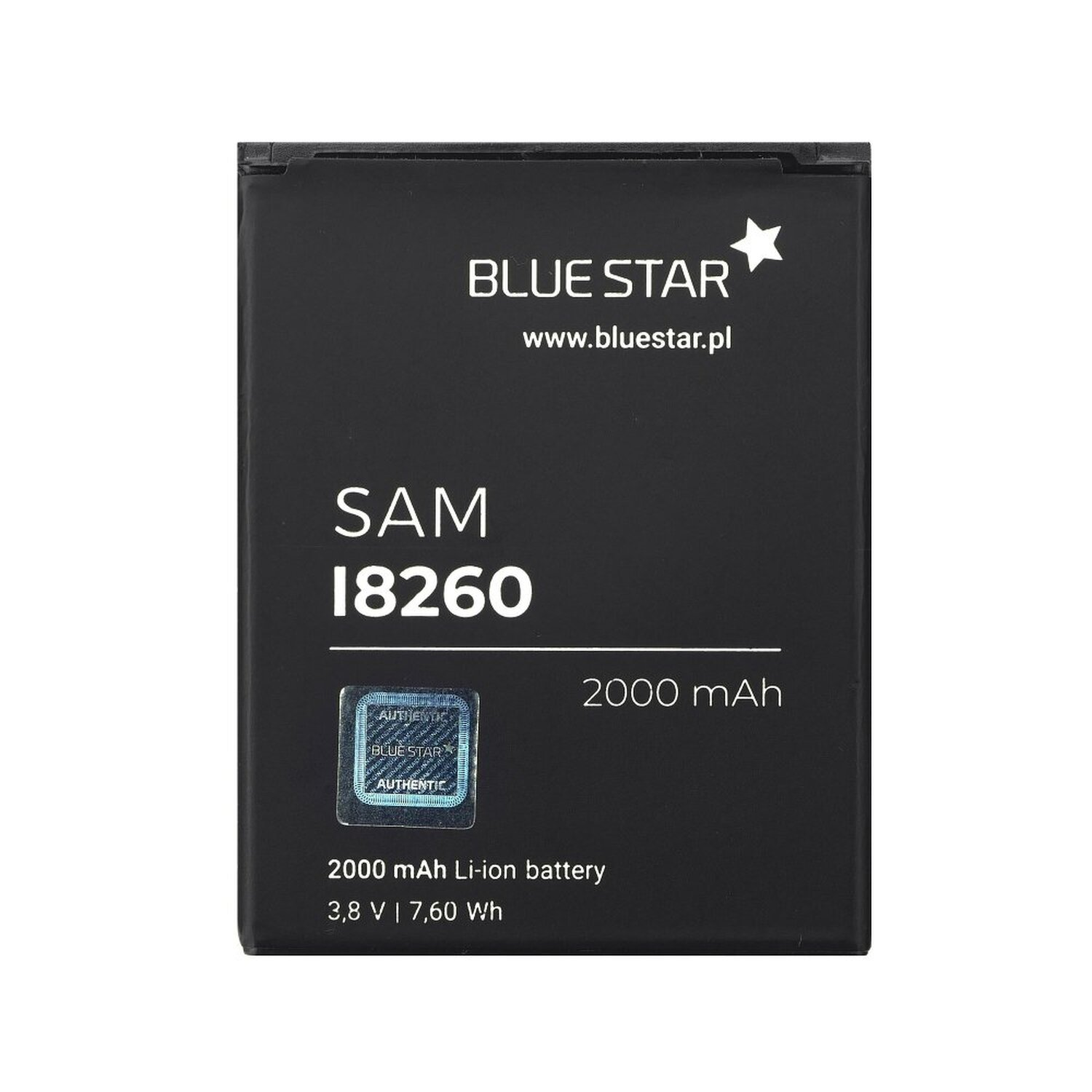 Core Handyakku Li-Ion BLUESTAR Galaxy für Samsung Akku