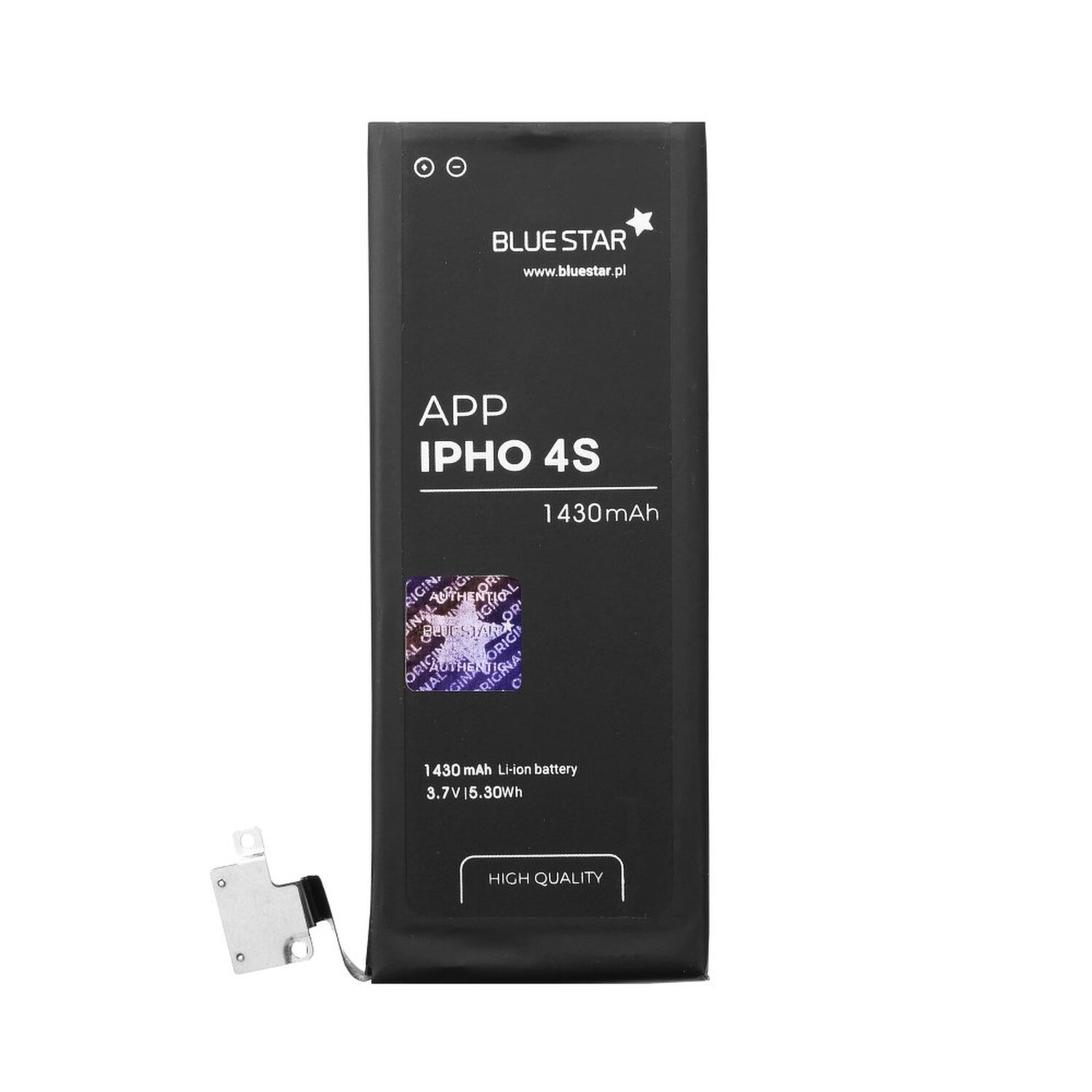 BLUESTAR iPhone für Akku Apple Handyakku Li-Ion 4S