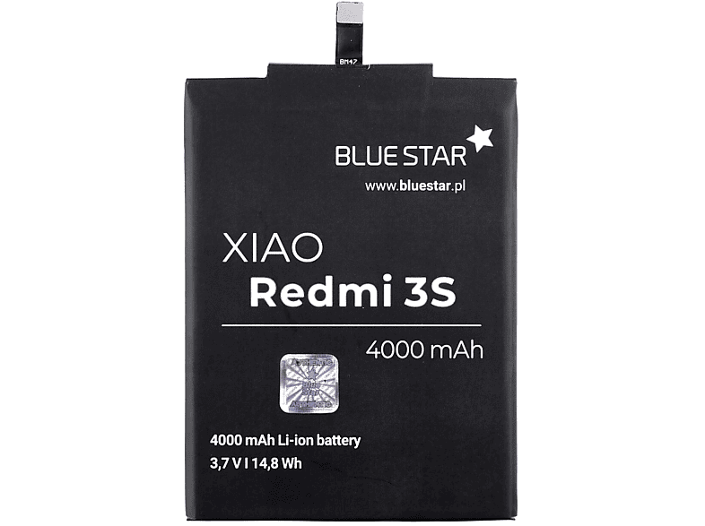 BLUESTAR Akku für Xiaomi Redmi 3S Li-Ion Handyakku