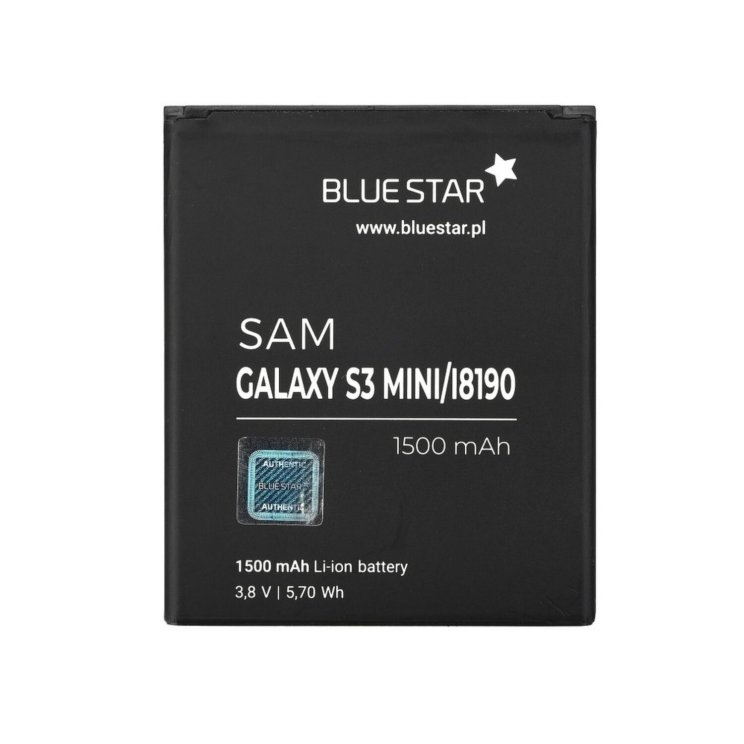 Handyakku I8190 S3 Galaxy Li-Ion Samsung BLUESTAR Mini Akku für