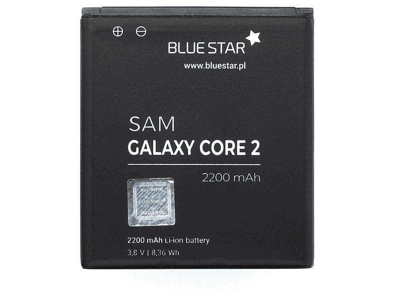 BLUESTAR Akku für Samsung Galaxy Handyakku Core 2 Li-Ion