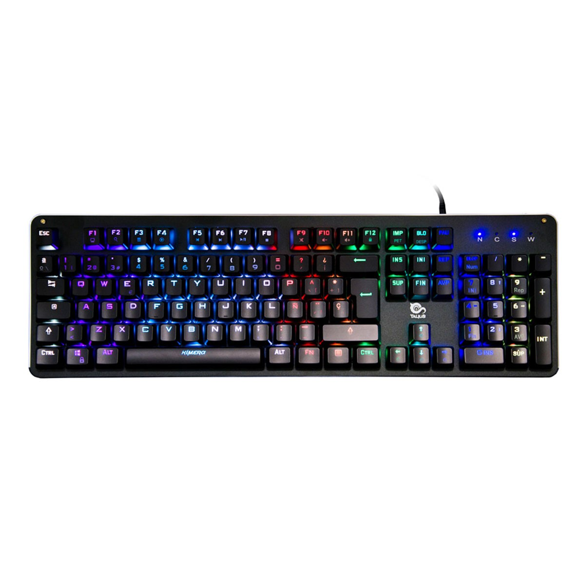 Mars Gaming Mk5bpt, Teclado Mecánico Rgb, Switch Outemu Sq Azul, Idioma  Portugués con Ofertas en Carrefour