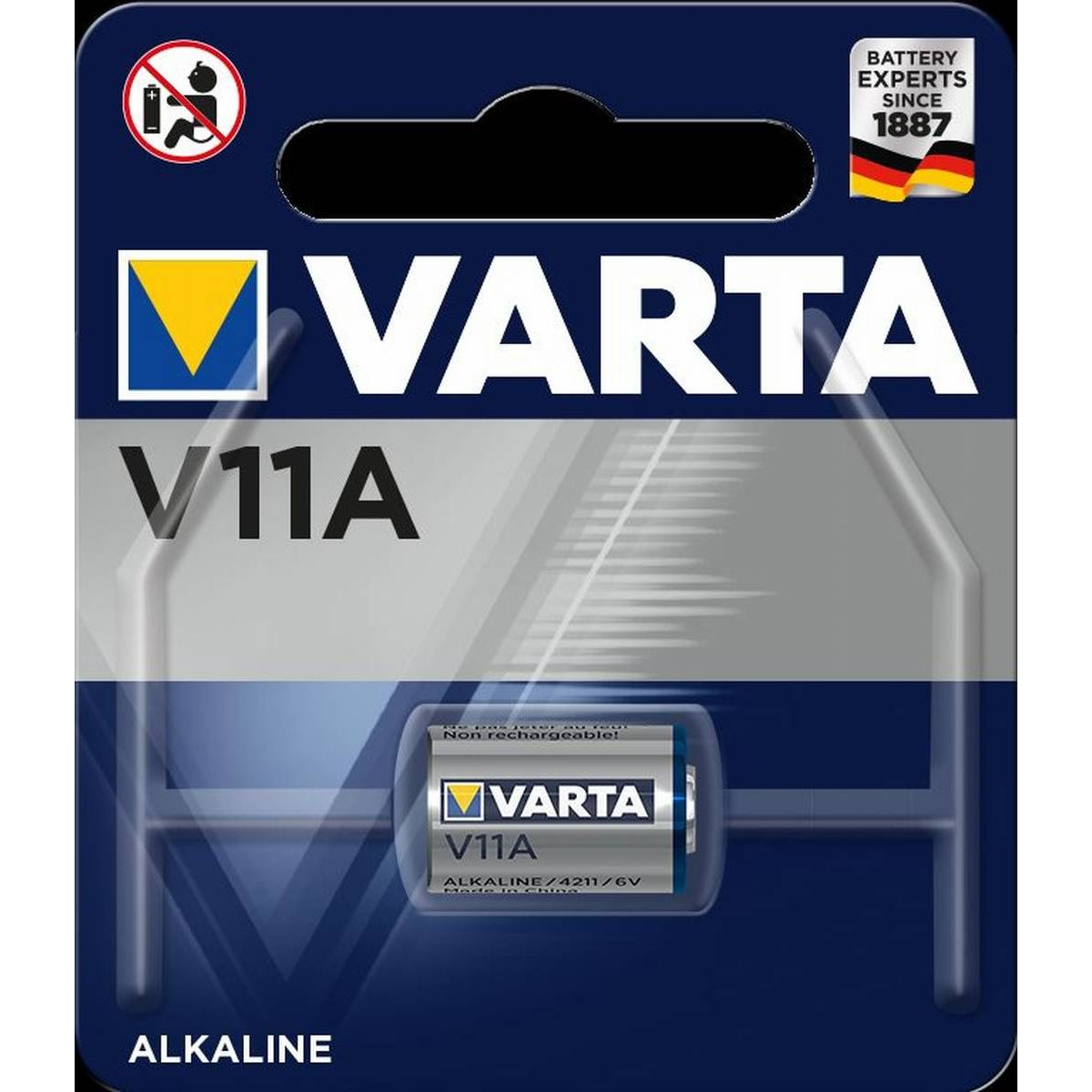 PILA - VARTA Pila alcalina V11GA 6V (blíster 1 pila)