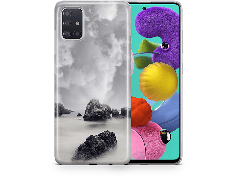 KÖNIG DESIGN Schutzhülle, Backcover, Samsung, Galaxy A6 Plus (2018), Mehrfarbig