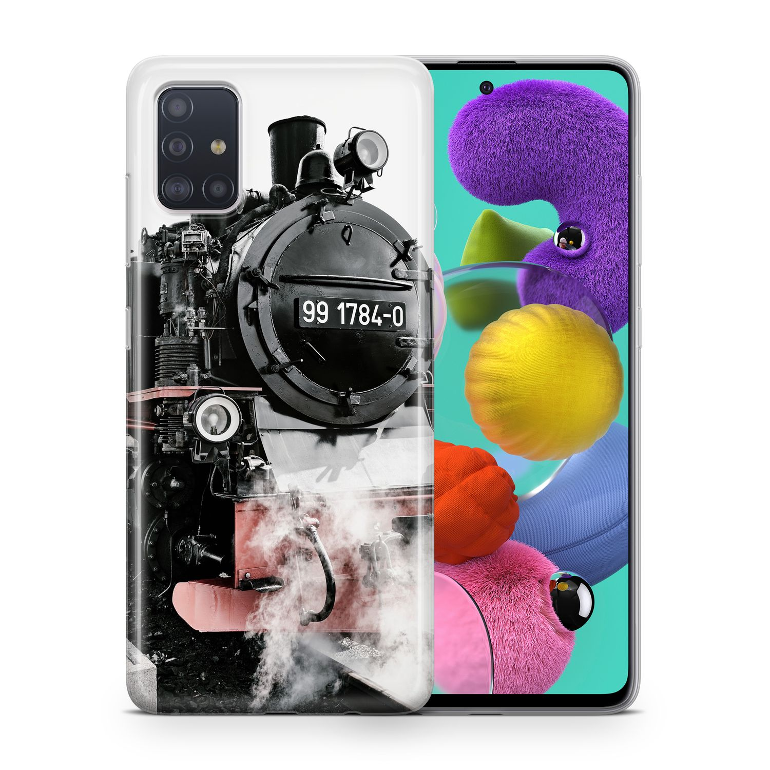 Mehrfarbig Schutzhülle, A6 (2018), Plus KÖNIG DESIGN Galaxy Samsung, Backcover,