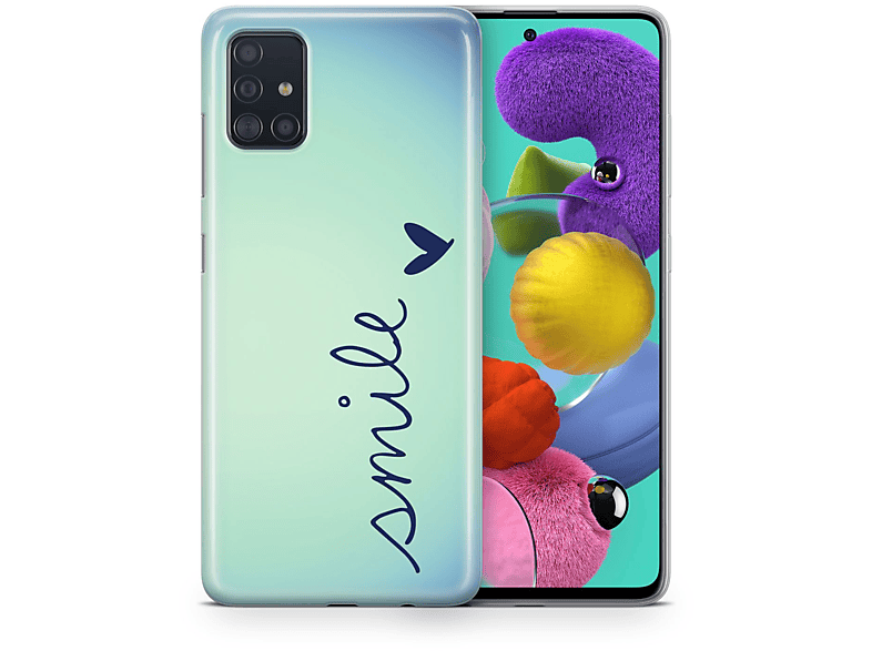 KÖNIG DESIGN Schutzhülle, Backcover, Samsung, Galaxy A6 Plus (2018), Blau