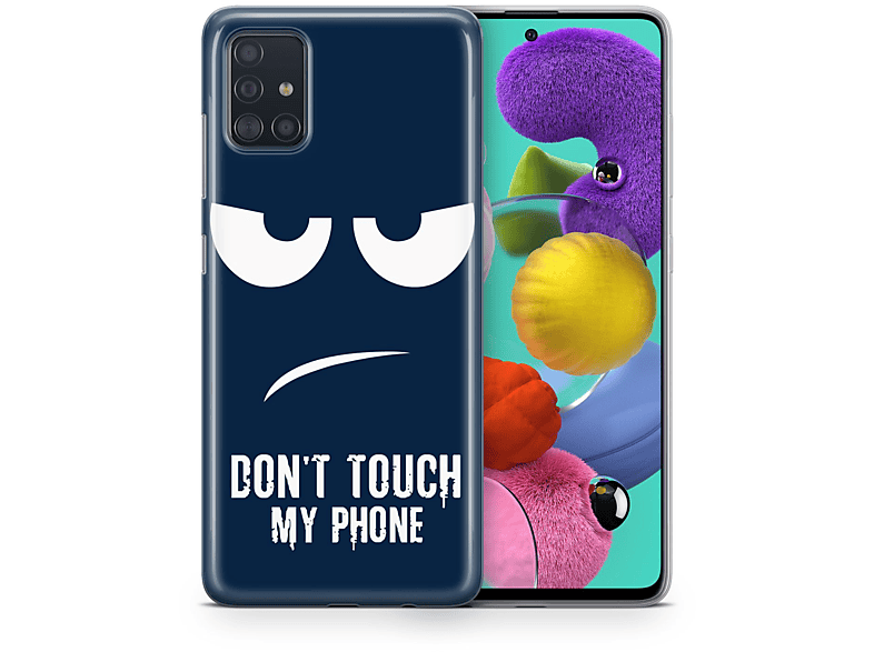 KÖNIG DESIGN Schutzhülle, Backcover, Samsung, Galaxy A10s, Blau