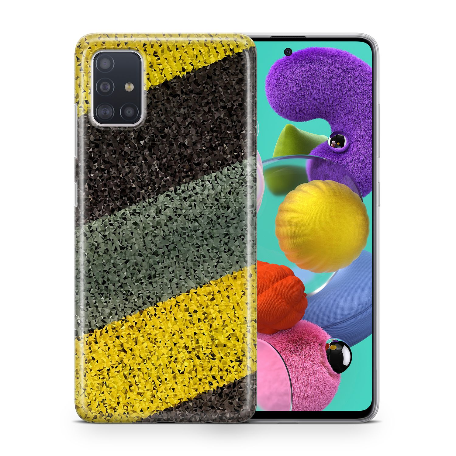 Mehrfarbig KÖNIG Schutzhülle, Samsung, Galaxy DESIGN Backcover, A20,