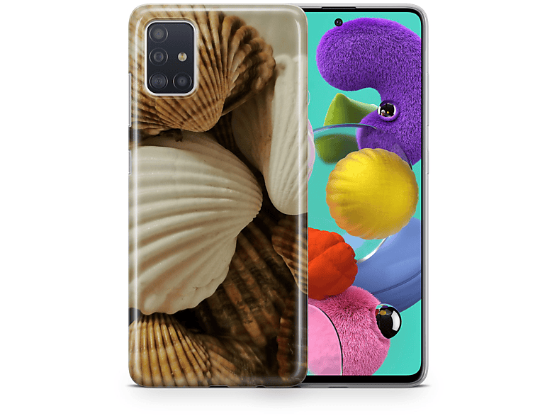 KÖNIG DESIGN Schutzhülle, Backcover, Samsung, Galaxy A6 (2018), Mehrfarbig