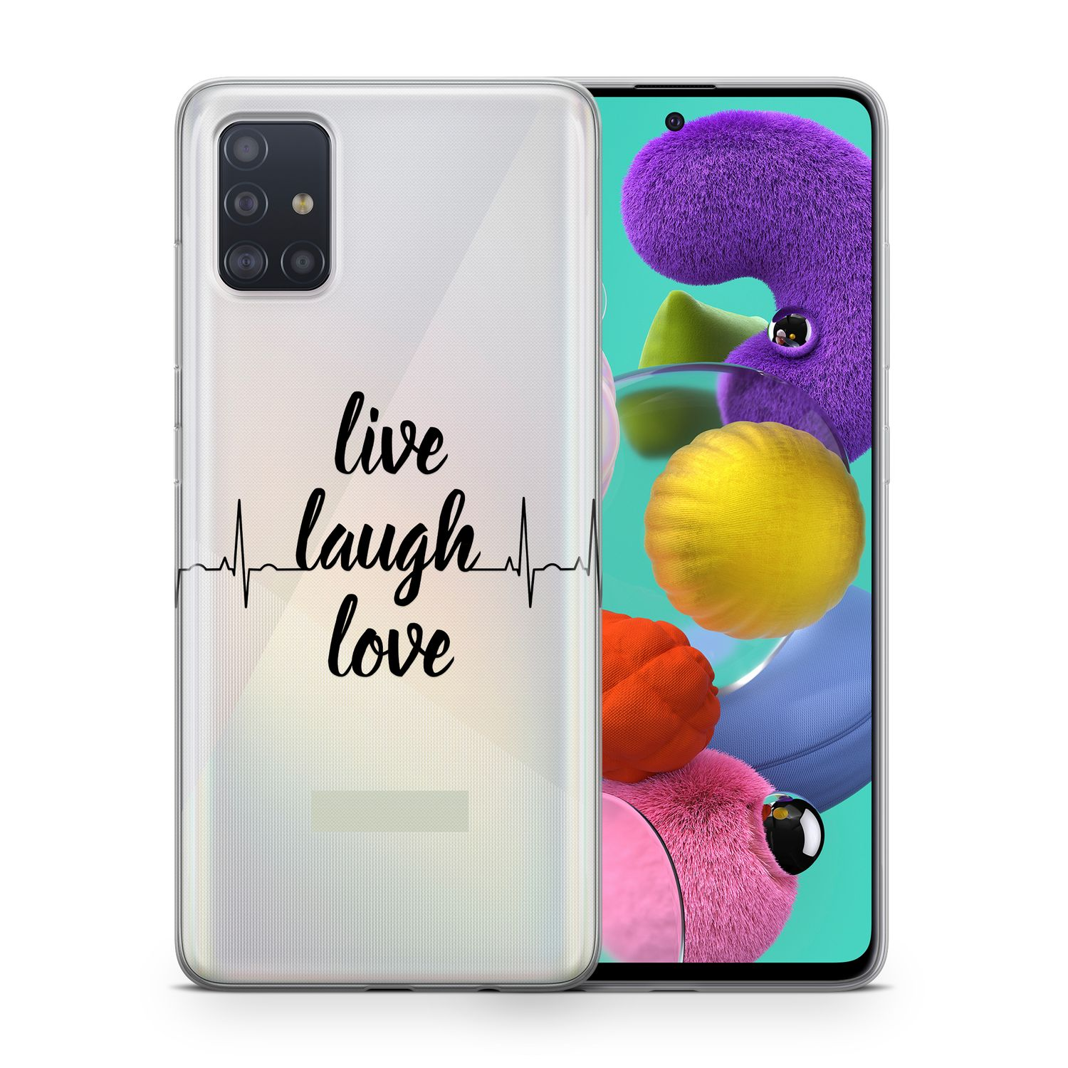KÖNIG DESIGN Schutzhülle, Backcover, Samsung, Galaxy J7 (2017), Schwarz