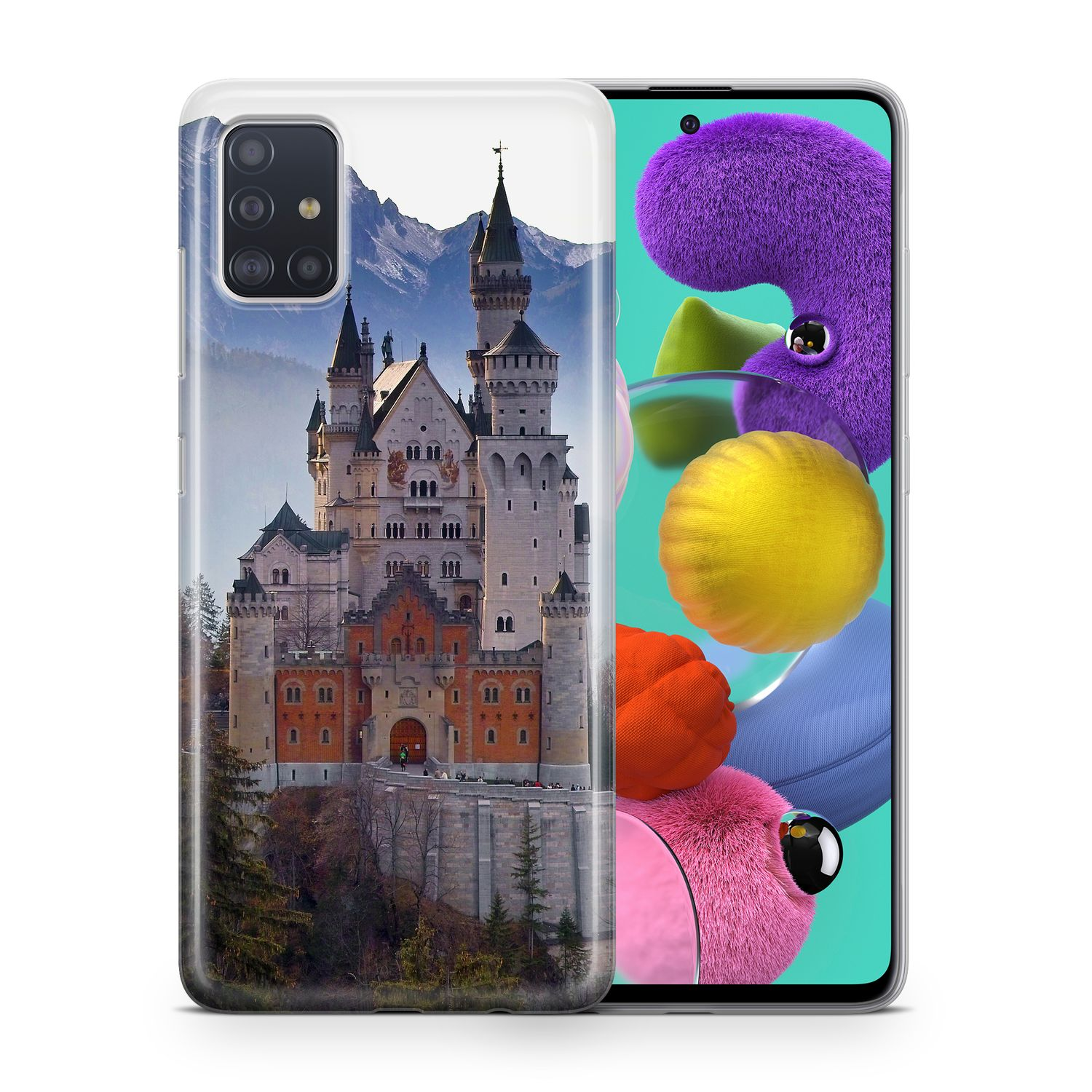 Samsung, A22 Mehrfarbig Galaxy KÖNIG DESIGN Schutzhülle, Backcover, 4G,