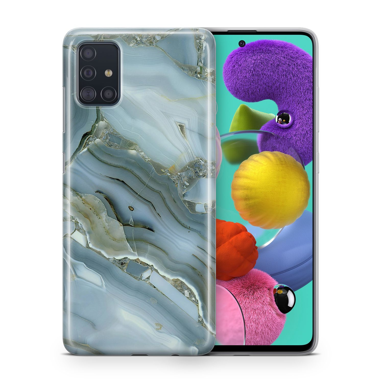 Samsung, J7 Galaxy DESIGN (2017), Blau KÖNIG Schutzhülle, Backcover,