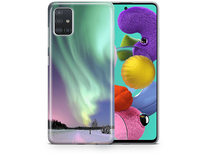 KÖNIG DESIGN Schutzhülle, Backcover, Huawei, Y8p, Mehrfarbig