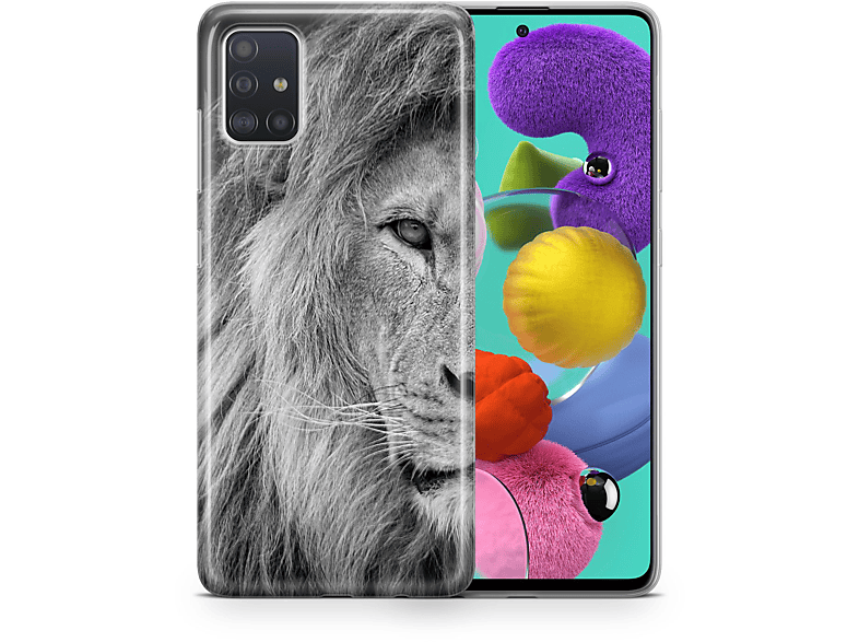 KÖNIG DESIGN Schutzhülle, Backcover, Samsung, Galaxy A52 4G / 5G, Mehrfarbig