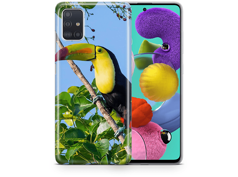 KÖNIG DESIGN Schutzhülle, Backcover, Samsung, Galaxy J5 (2017), Mehrfarbig