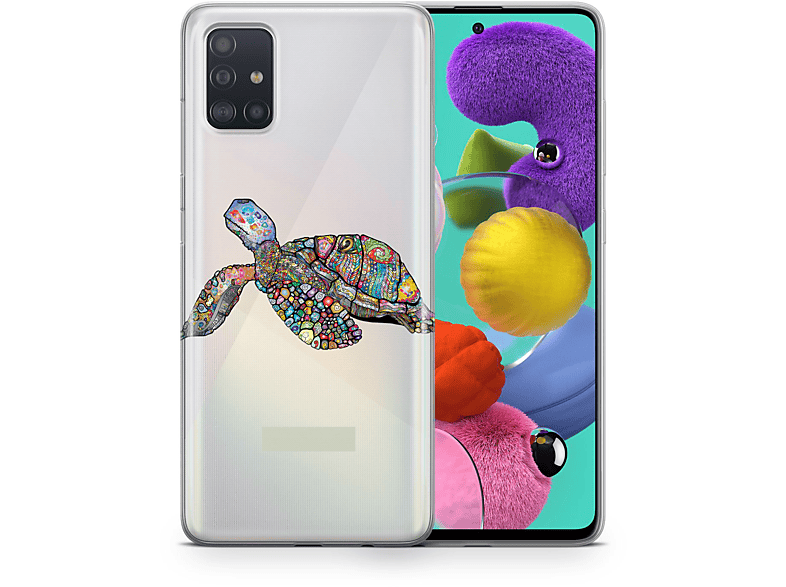 KÖNIG DESIGN Schutzhülle, Backcover, Huawei, Y9 Prime 2019, Mehrfarbig