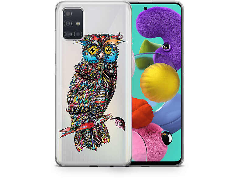 KÖNIG DESIGN Schutzhülle, Backcover, Huawei, Y6p, Mehrfarbig