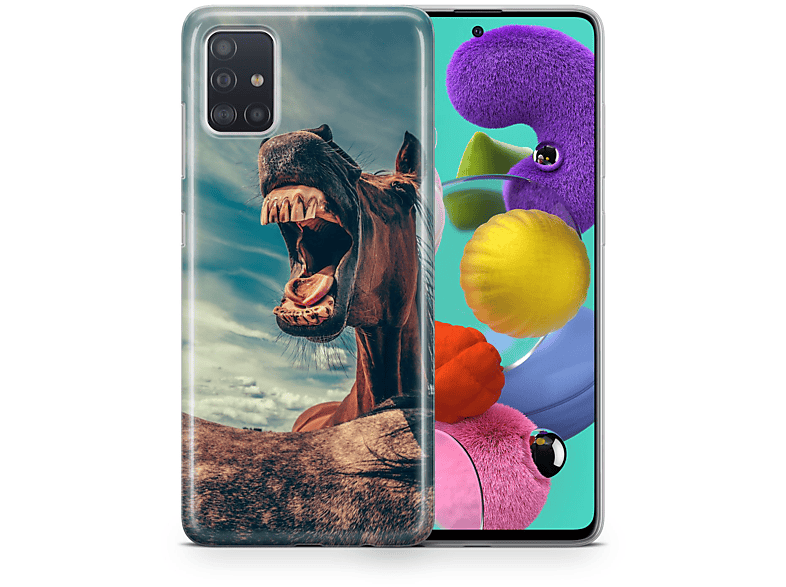 KÖNIG DESIGN Schutzhülle, Backcover, Samsung, Galaxy A5 (2017), Mehrfarbig