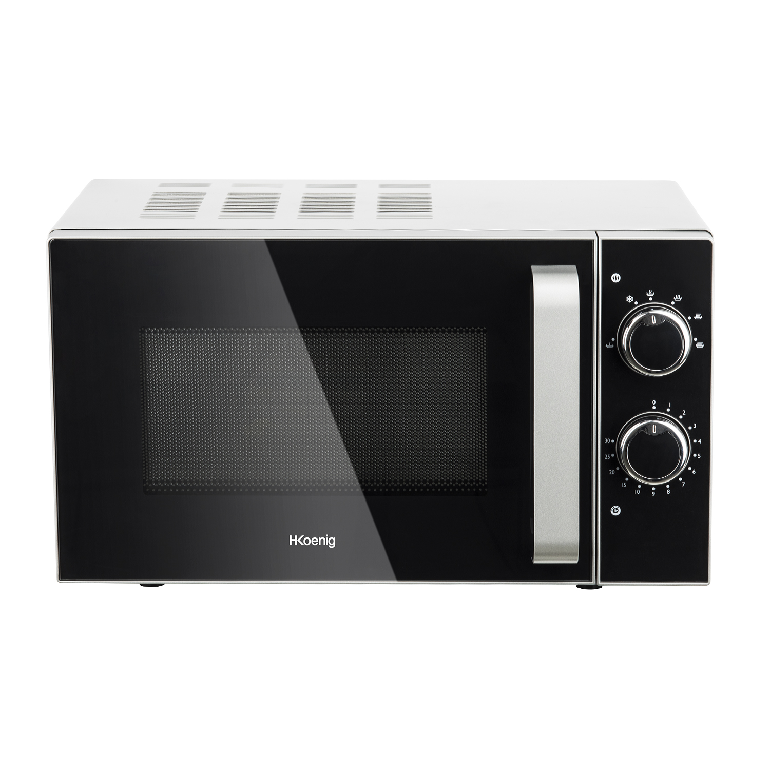 Microondas - VIO4 H.KOENIG, 700 W, Negro