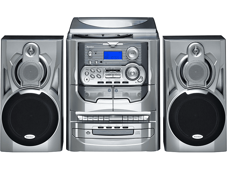 KARCHER KA 5300 Kompaktanlage, FM, FM, Mehrfarbig | Kompaktanlagen & Audiosysteme