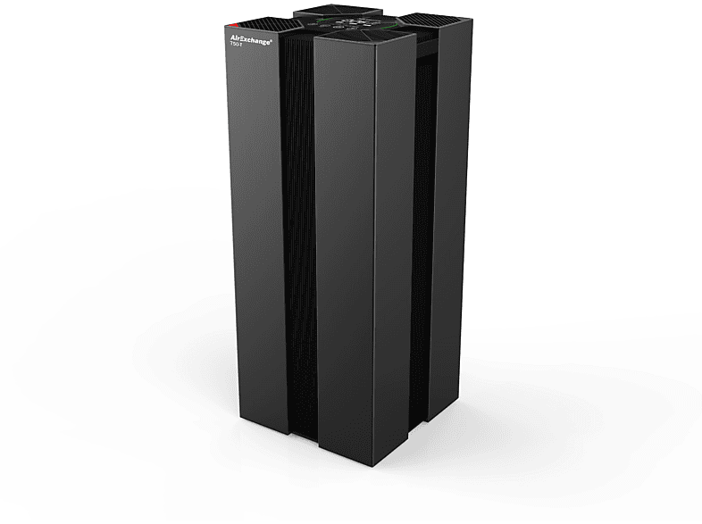 120 schwarz Luftreiniger 750-T (95 Schwarz Raumgröße: m²) Watt, AIREXCHANGE