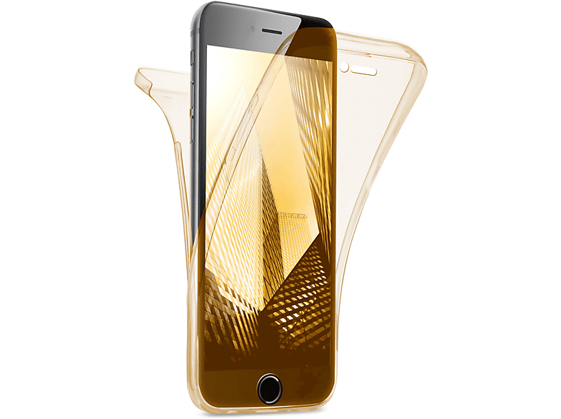 MOEX Double iPhone Cover, Case, 6, / iPhone 6s Gold Apple, Full