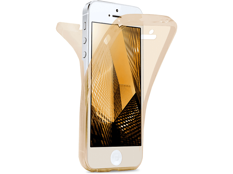MoEx Coque Double En Silicone Transparent Compatible Avec