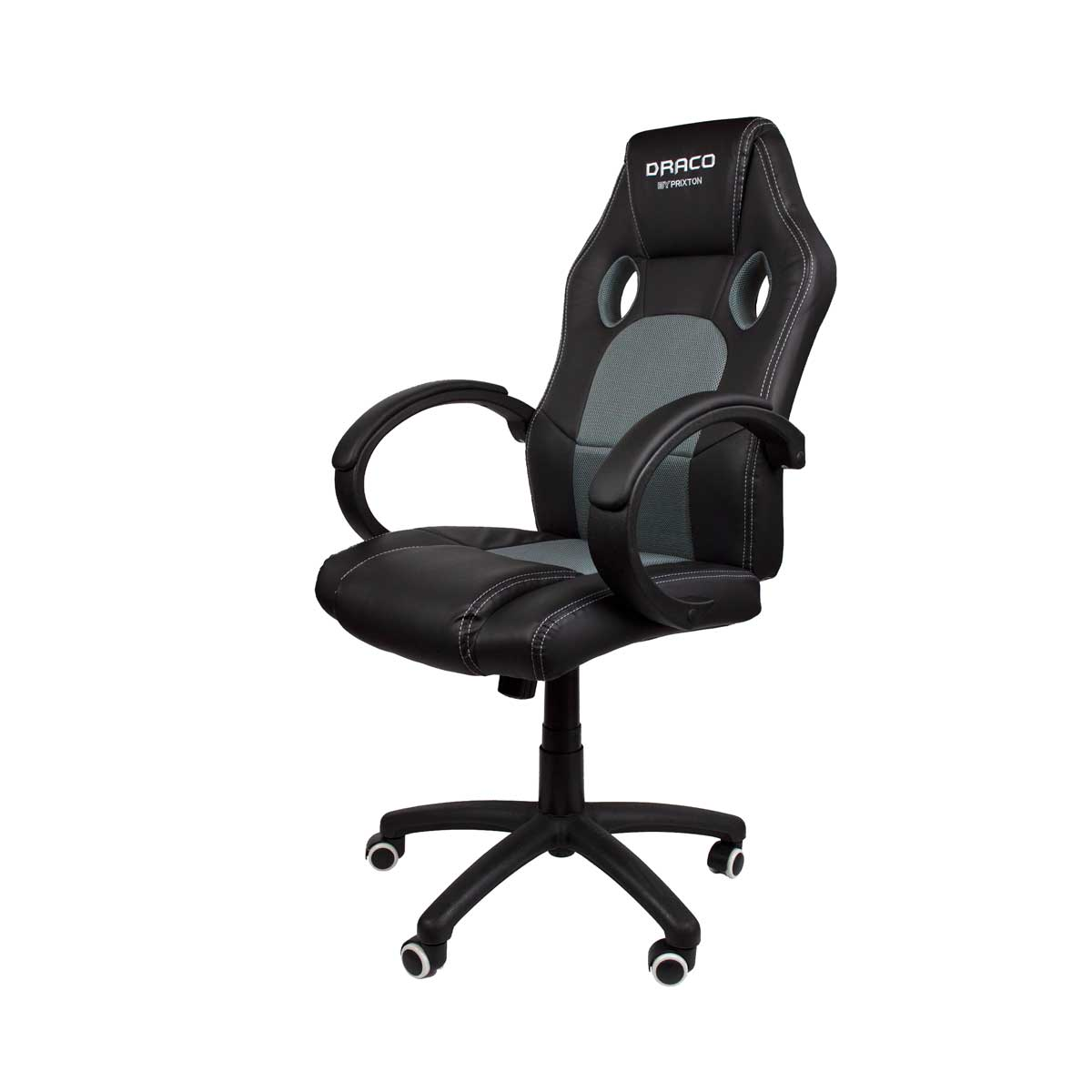 PRIXTON Draco Gaming-Stuhl, Schwarz