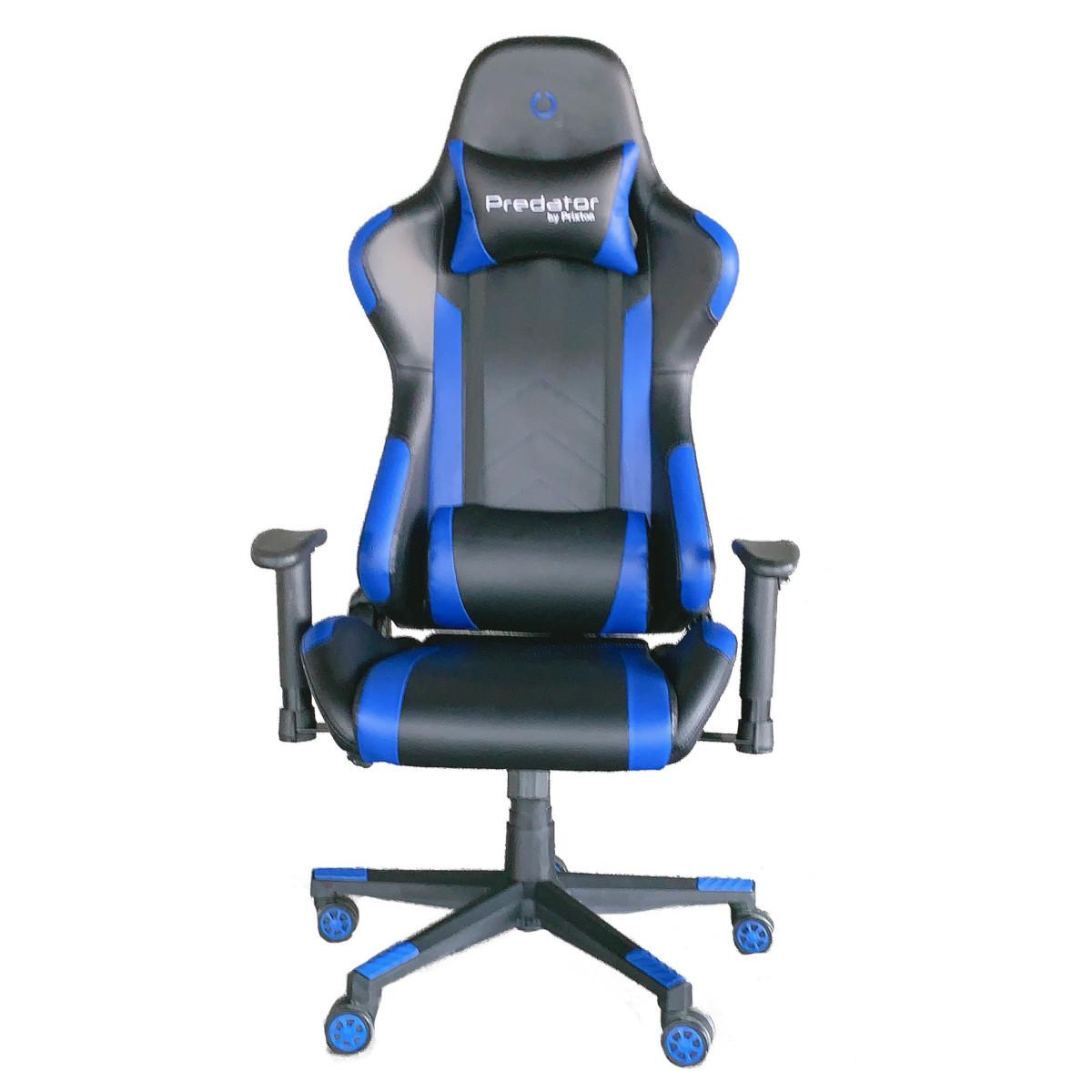 PRIXTON Predator Gaming-Stuhl, Blau