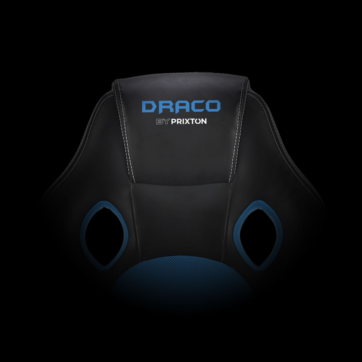 Gaming-Stuhl, Draco blau PRIXTON