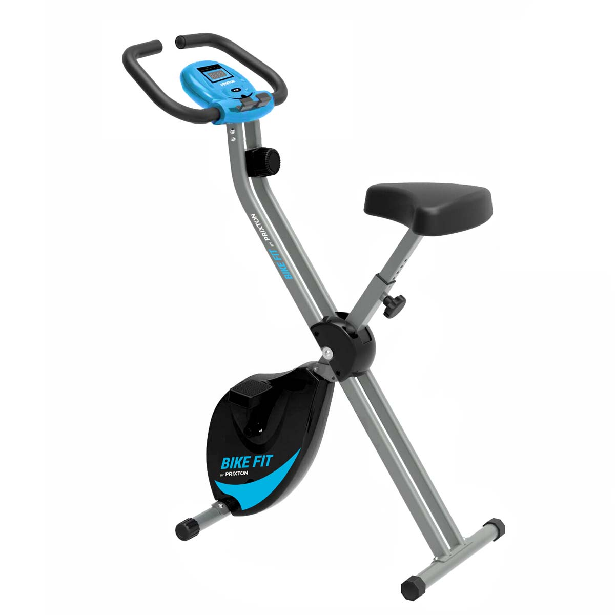 Bicicleta estática - PRIXTON Bike Fit, Resistencia 1,5 kilos, Altura ajustable